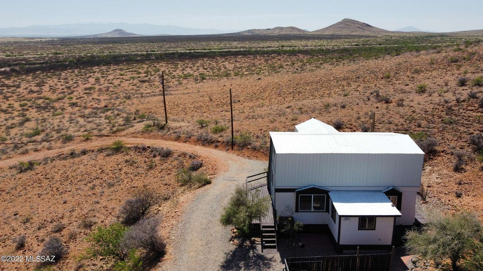 10 Acres of Residential Land with Home for Sale in Pearce, Arizona