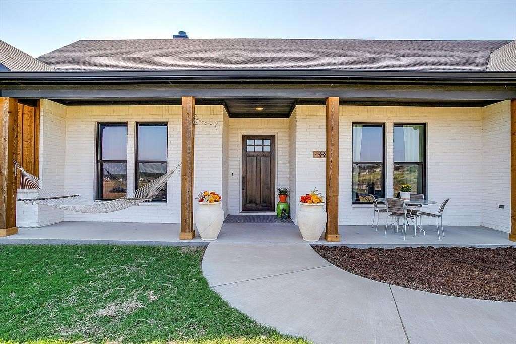 6.67 Acres of Land with Home for Sale in Poolville, Texas