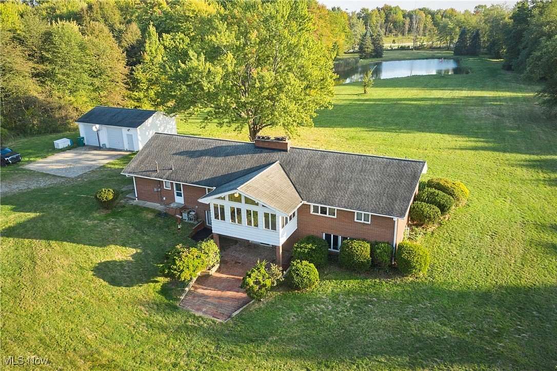 27.6 Acres of Recreational Land with Home for Sale in Saybrook, Ohio