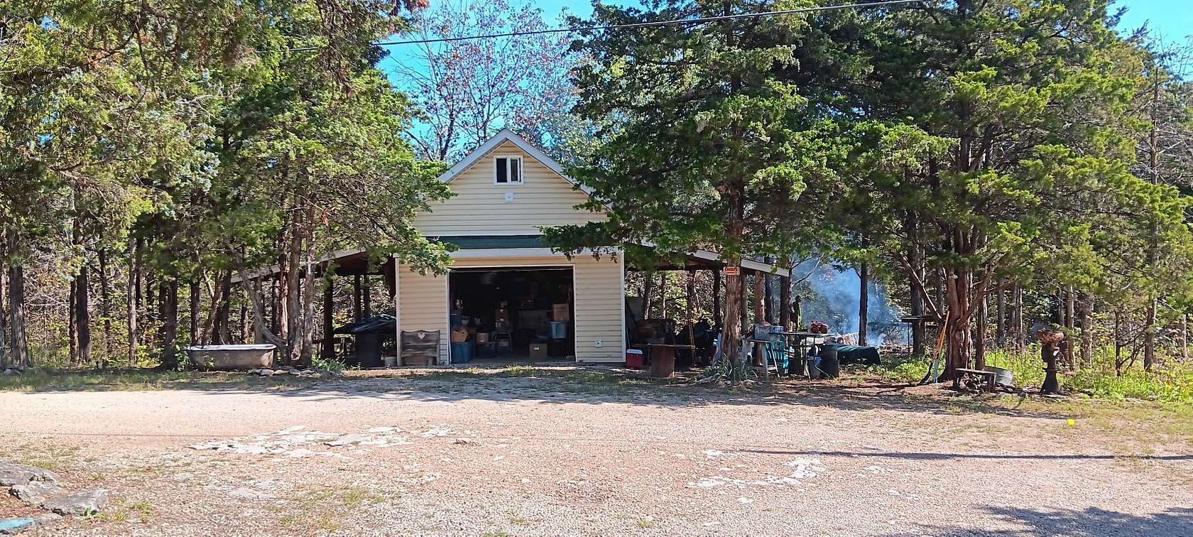 50 Acres of Recreational Land with Home for Sale in Wheatland, Missouri