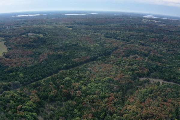 50 Acres of Recreational Land with Home for Sale in Wheatland, Missouri
