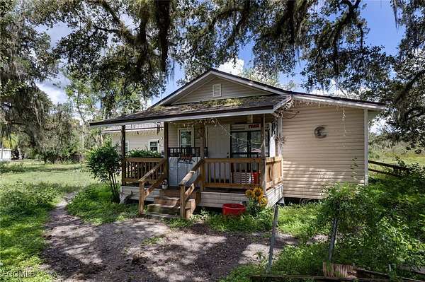 6.3 Acres of Land with Home for Sale in Venus, Florida