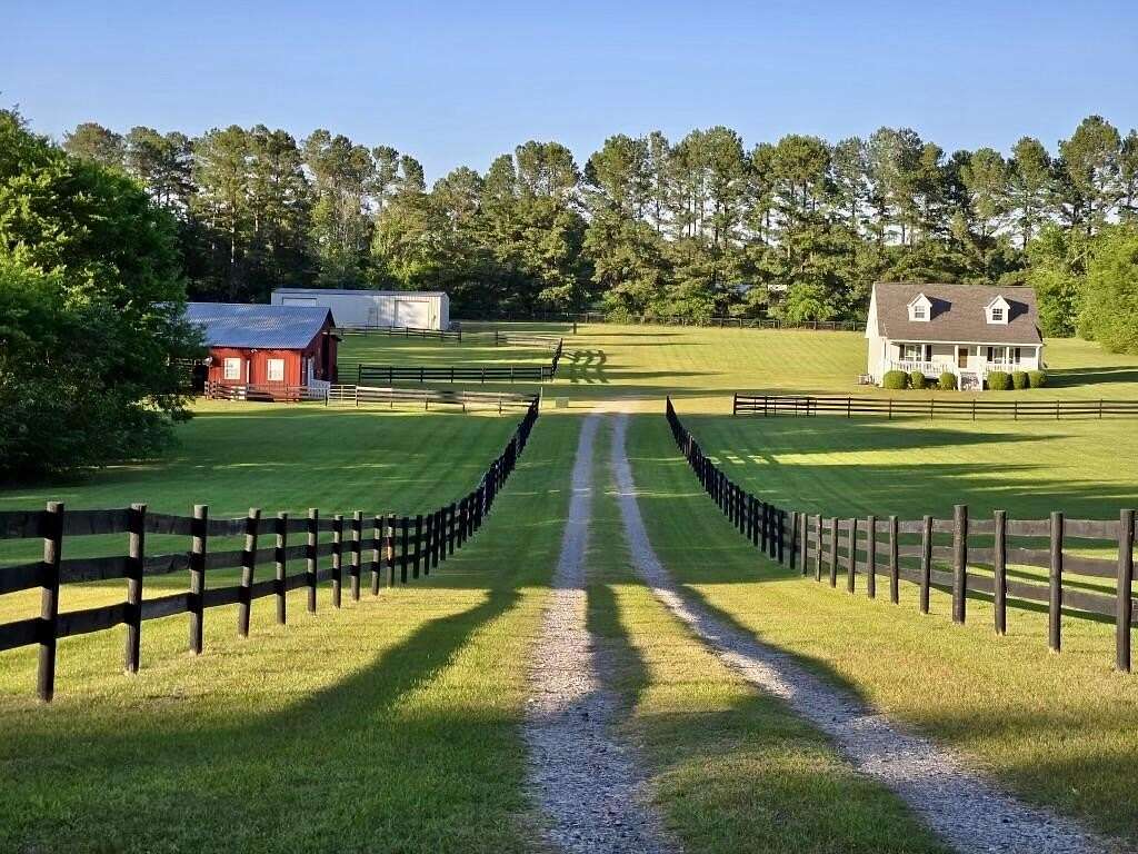 7.2 Acres of Land with Home for Sale in Aiken, South Carolina