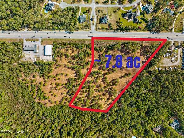 7.8 Acres of Commercial Land for Sale in Morehead City, North Carolina