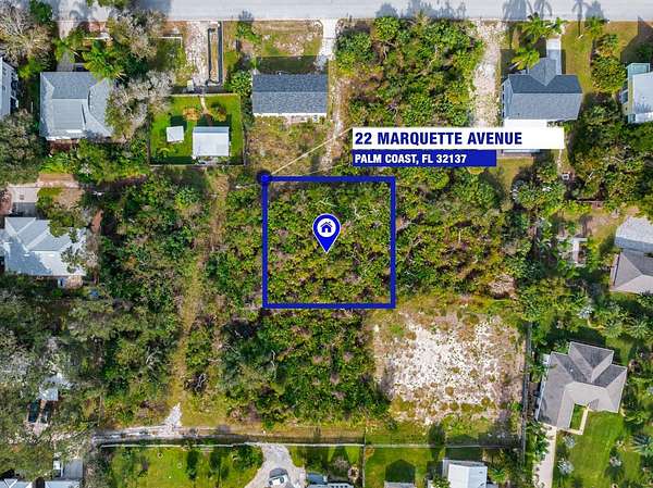0.21 Acres of Residential Land for Sale in Palm Coast, Florida