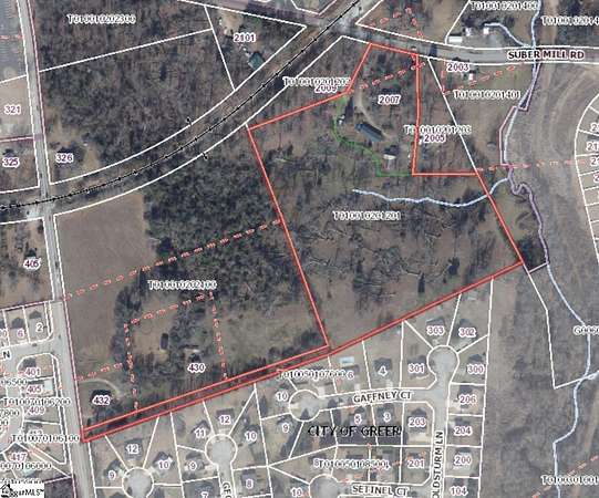 8.7 Acres of Mixed-Use Land for Sale in Greer, South Carolina