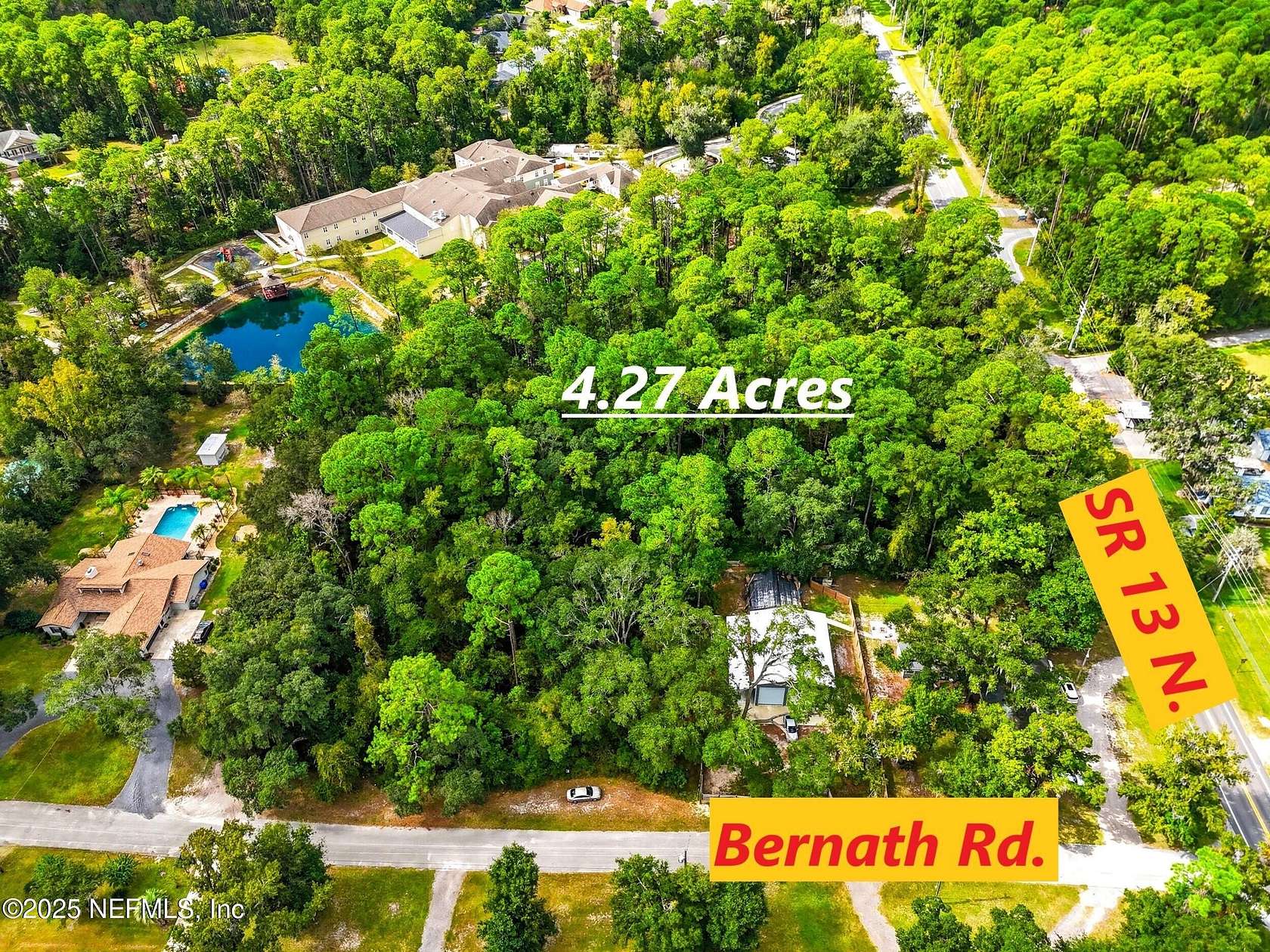 4.27 Acres of Residential Land for Sale in Jacksonville, Florida