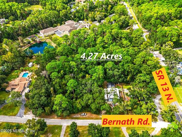 4.27 Acres of Residential Land for Sale in Jacksonville, Florida