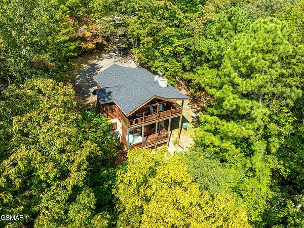 2.82 Acres of Residential Land with Home for Sale in Sevierville, Tennessee