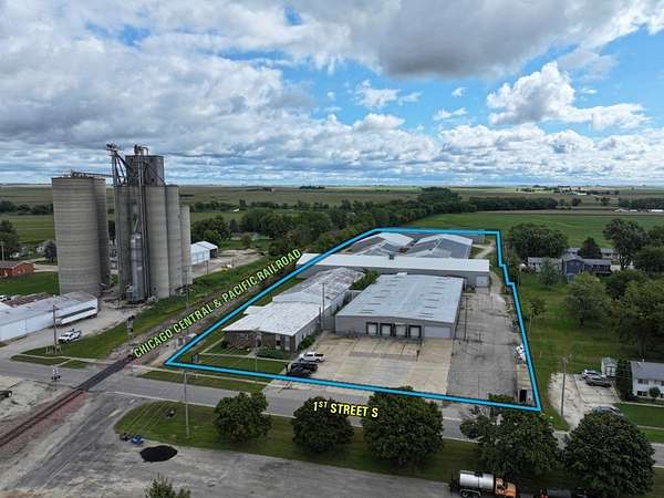 7.75 Acres of Mixed-Use Land for Auction in Winthrop, Iowa