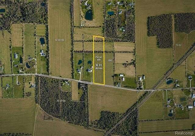 8.3 Acres of Residential Land for Sale in Columbus Township, Michigan