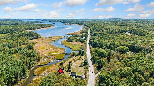 4.5 Acres of Residential Land with Home for Sale in Phippsburg, Maine