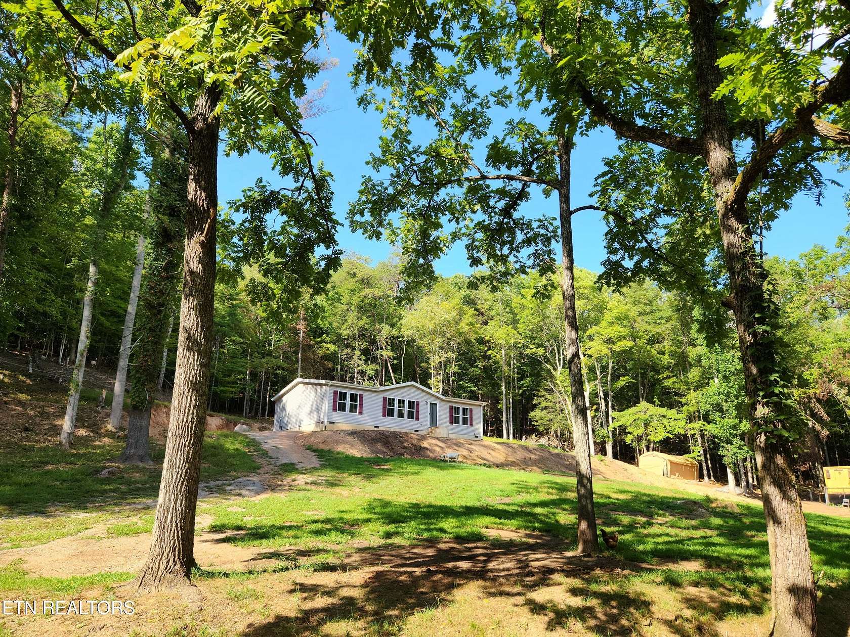 28.4 Acres of Land with Home for Sale in Vonore, Tennessee