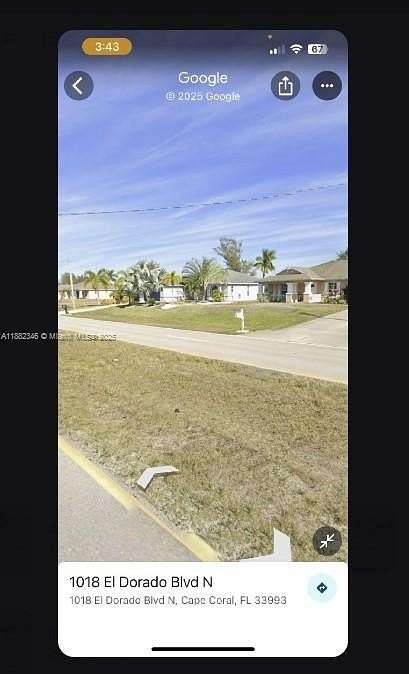 0.37 Acres of Residential Land for Sale in Cape Coral, Florida