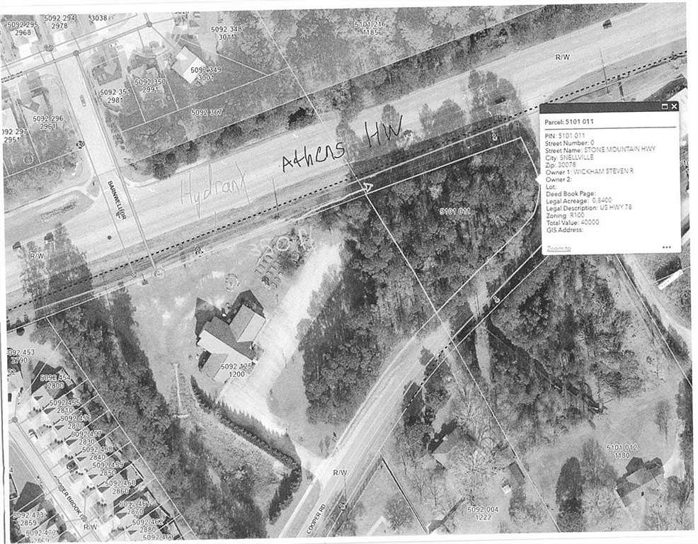 0.84 Acres of Residential Land for Sale in Snellville, Georgia