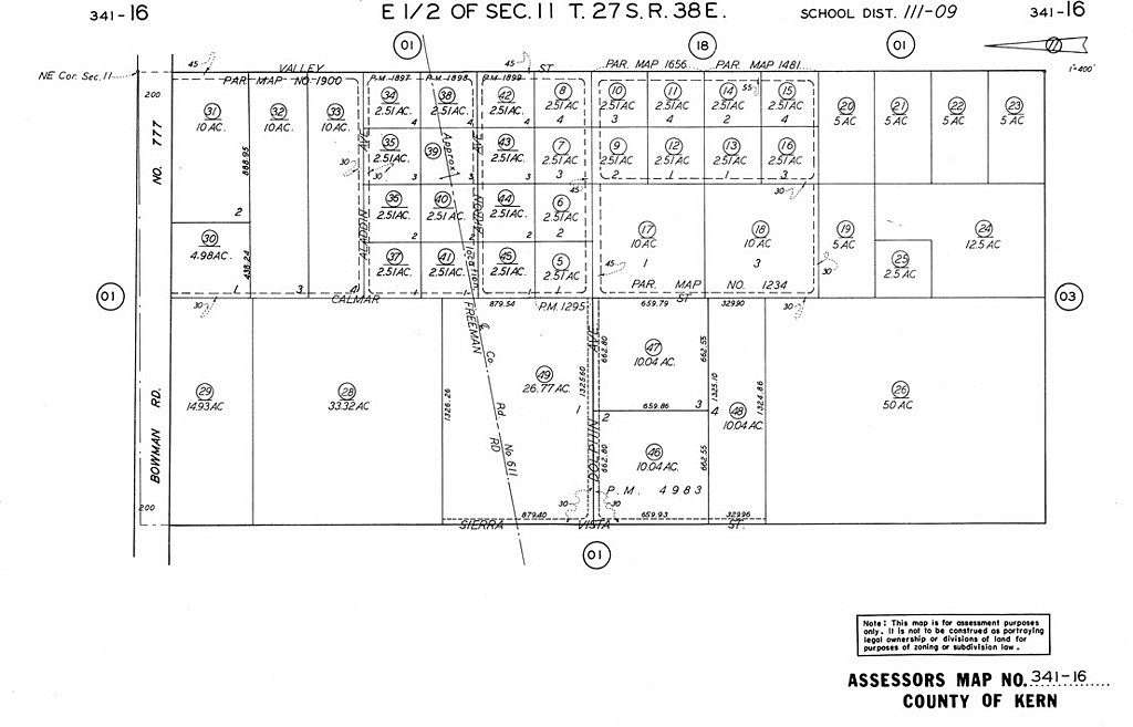 2.5 Acres of Residential Land for Sale in Inyokern, California
