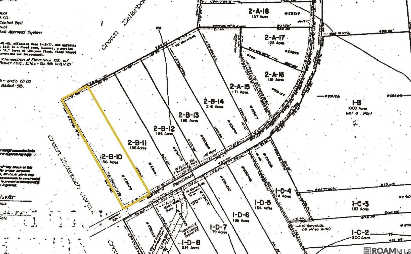 2 Acres of Land for Sale in Livingston, Louisiana