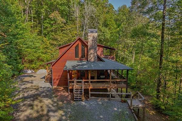 6.55 Acres of Residential Land with Home for Sale in Ellijay, Georgia