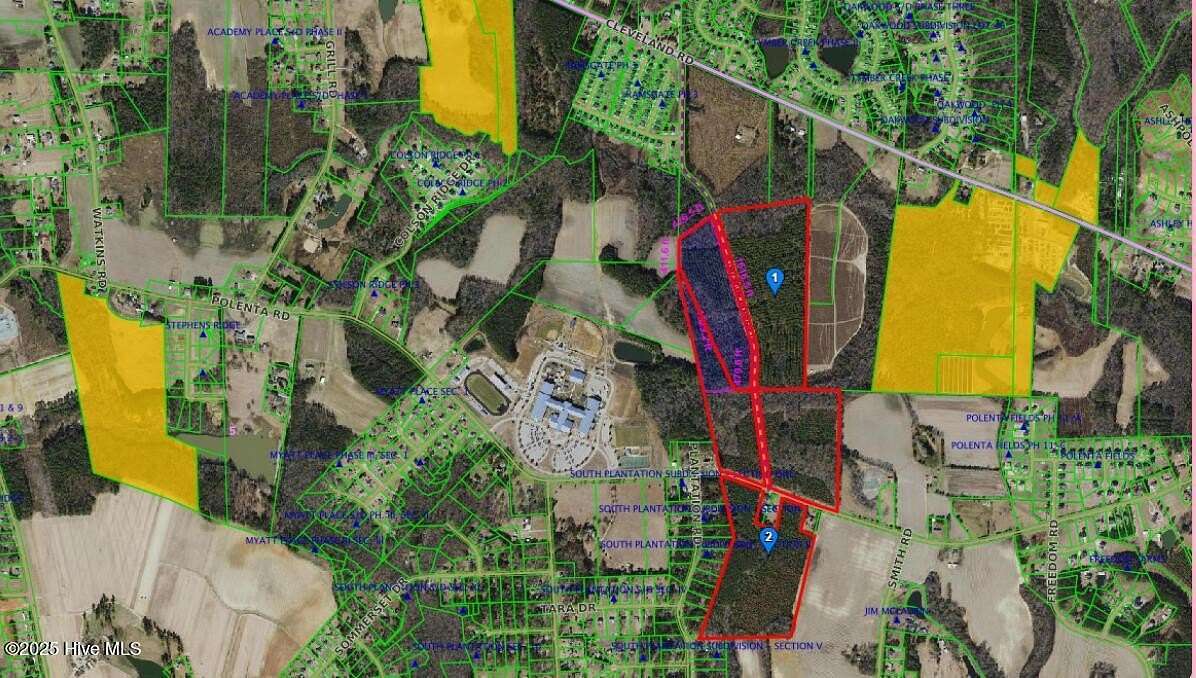 101 Acres of Recreational Land & Farm for Sale in Clayton, North Carolina