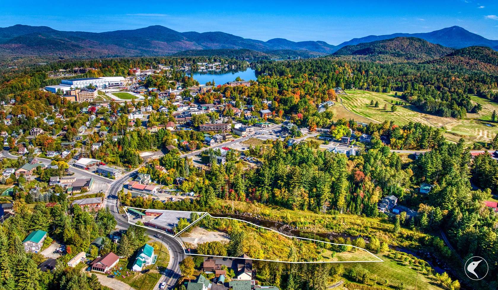 2.67 Acres of Improved Commercial Land for Sale in Lake Placid, New York