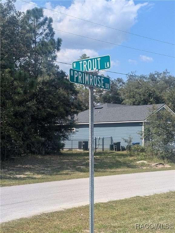 0.27 Acres of Residential Land for Sale in Citrus Springs, Florida
