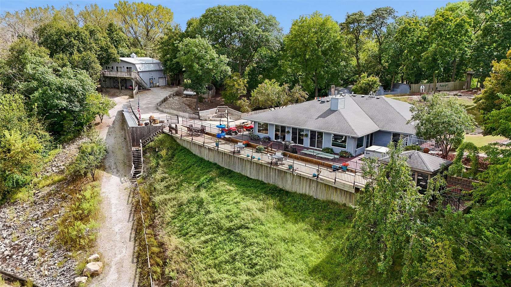 5 Acres of Land with Home for Sale in Adel, Iowa