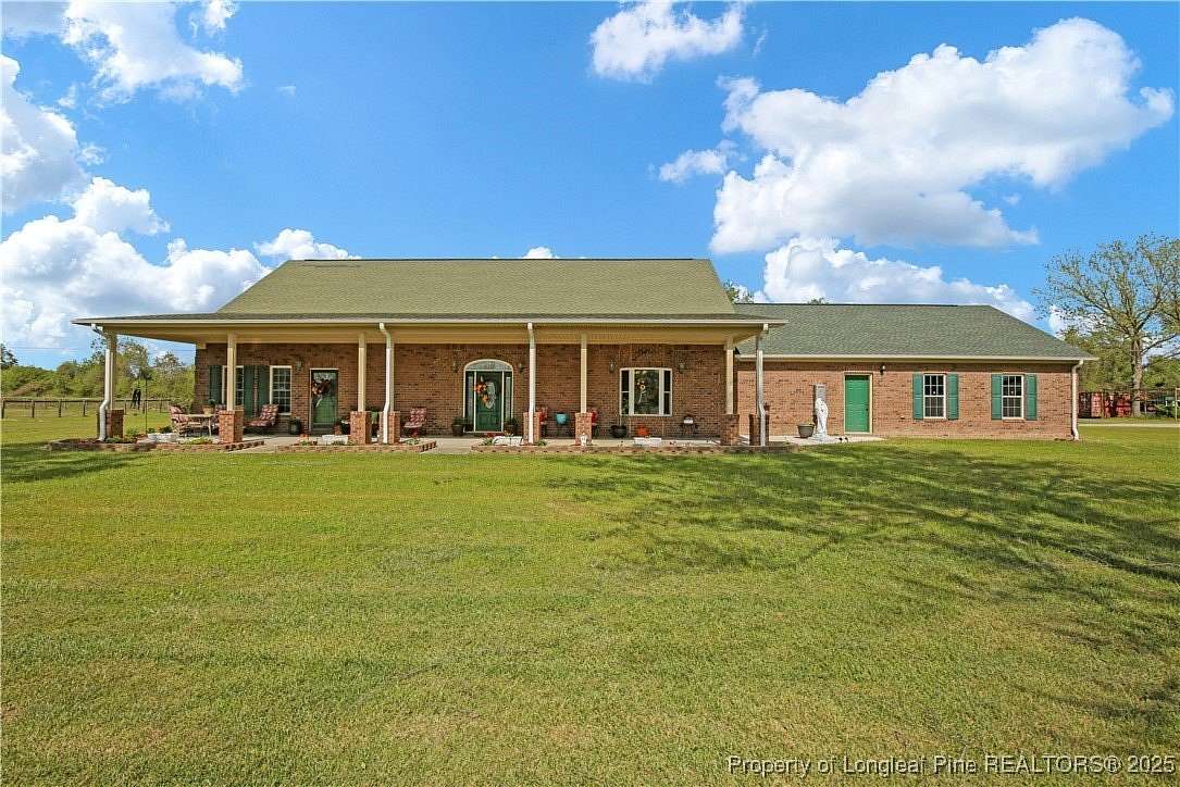 15.7 Acres of Land with Home for Sale in Pembroke, North Carolina