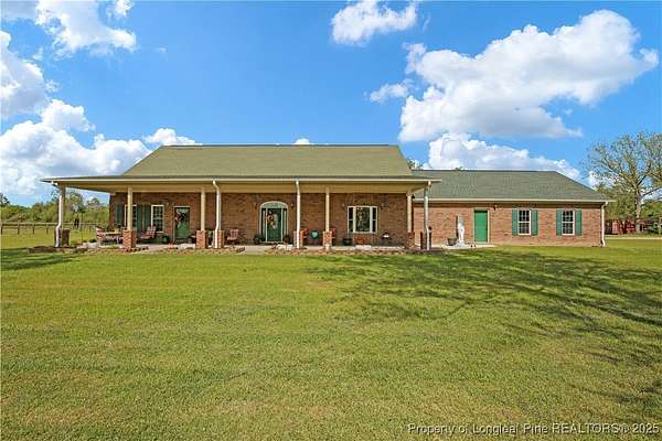 15.7 Acres of Land with Home for Sale in Pembroke, North Carolina