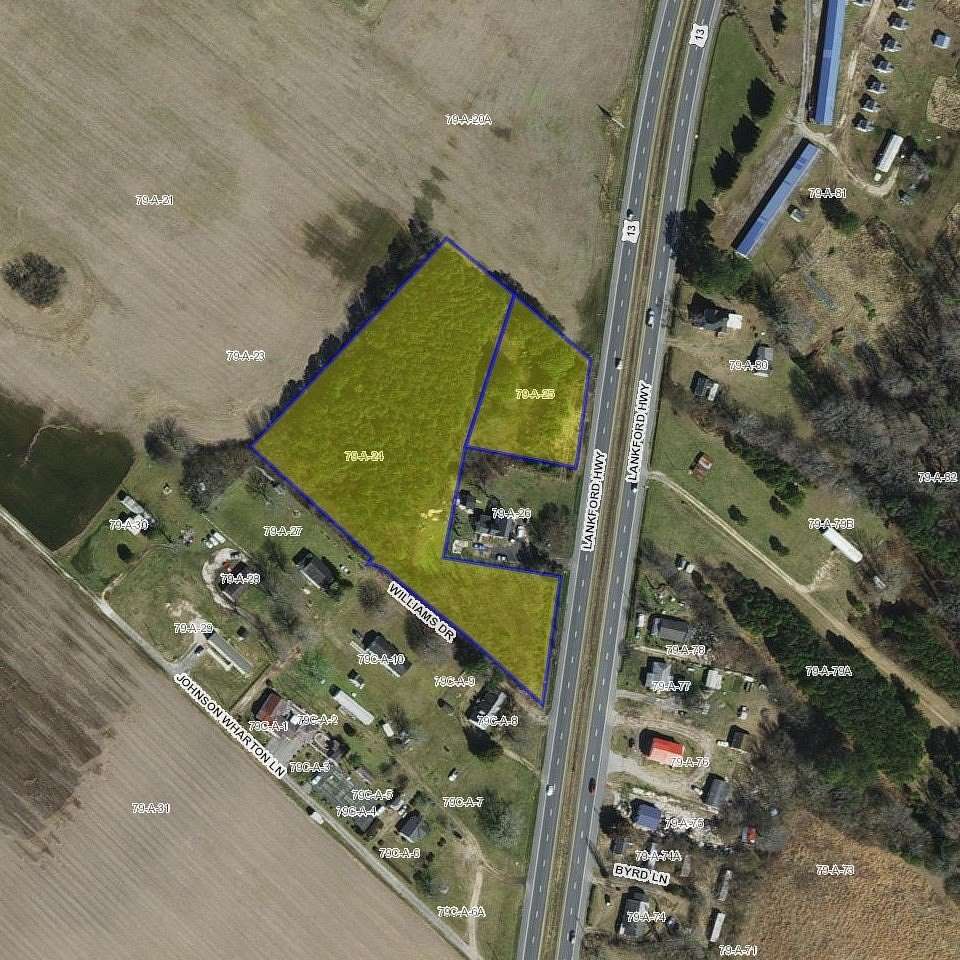 5.75 Acres of Residential Land for Sale in Parksley, Virginia