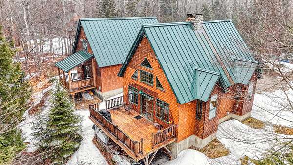 1.8 Acres of Residential Land with Home for Sale in Kingfield, Maine