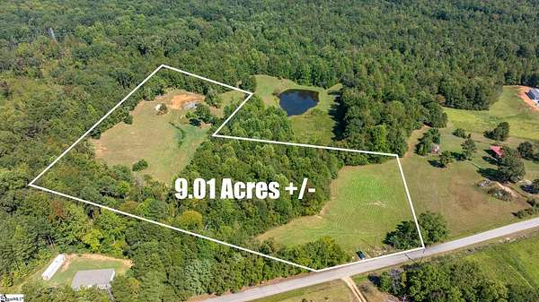 9 Acres of Land for Sale in Belton, South Carolina