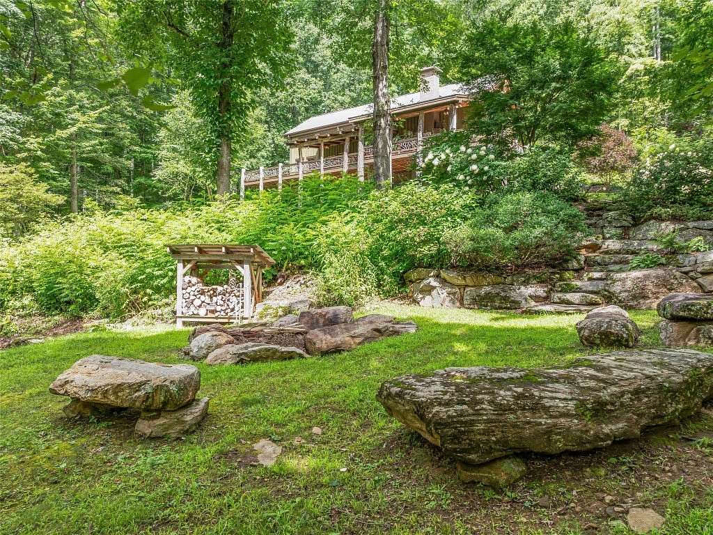 77 Acres of Land with Home for Sale in Tuckasegee, North Carolina