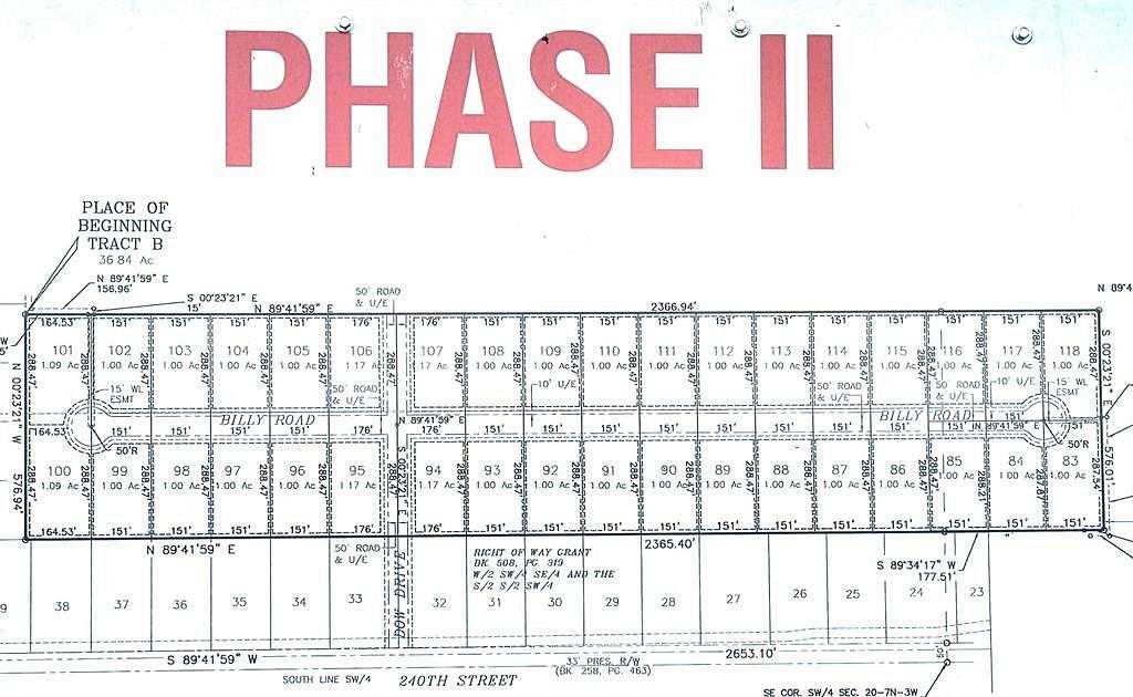 1 Acre of Residential Land for Sale in Washington, Oklahoma