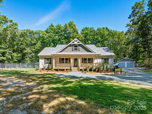 10 Acres of Land with Home for Sale in Wingate, North Carolina