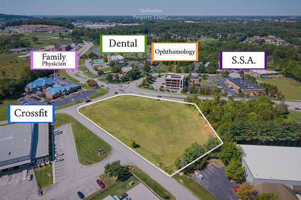 2 Acres of Commercial Land for Sale in Cookeville, Tennessee
