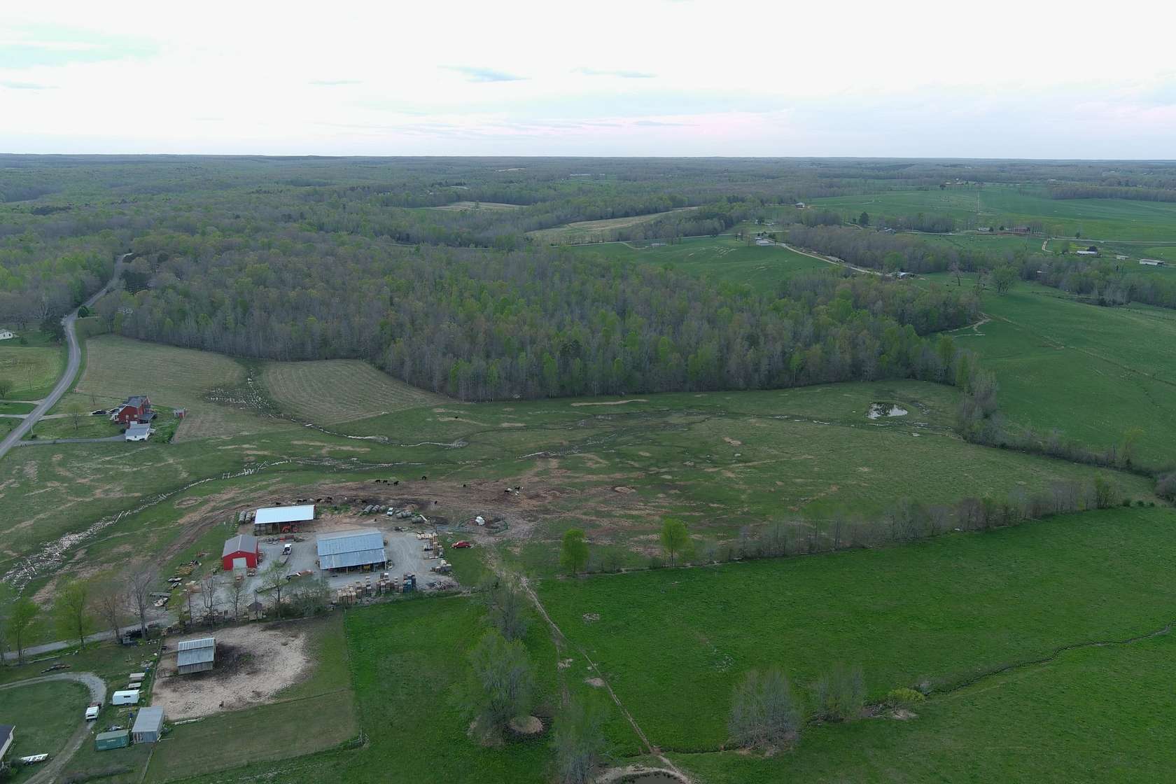 49 Acres of Agricultural Land with Home for Sale in Iron City, Tennessee