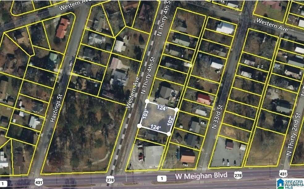0.28 Acres of Residential Land for Sale in Gadsden, Alabama