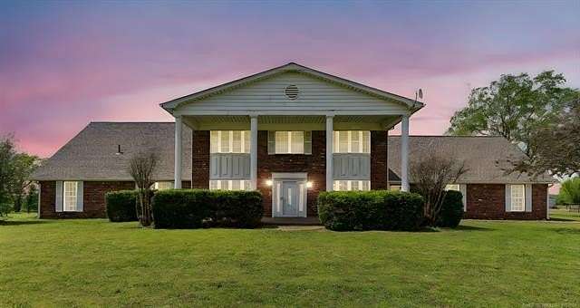 70.5 Acres of Agricultural Land with Home for Sale in Adair, Oklahoma