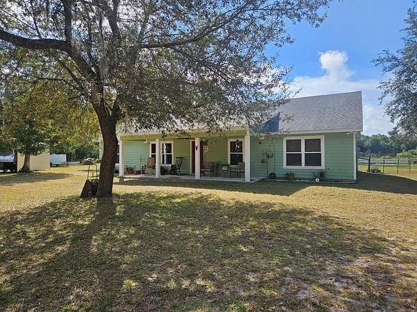 10.4 Acres of Land with Home for Sale in Branford, Florida