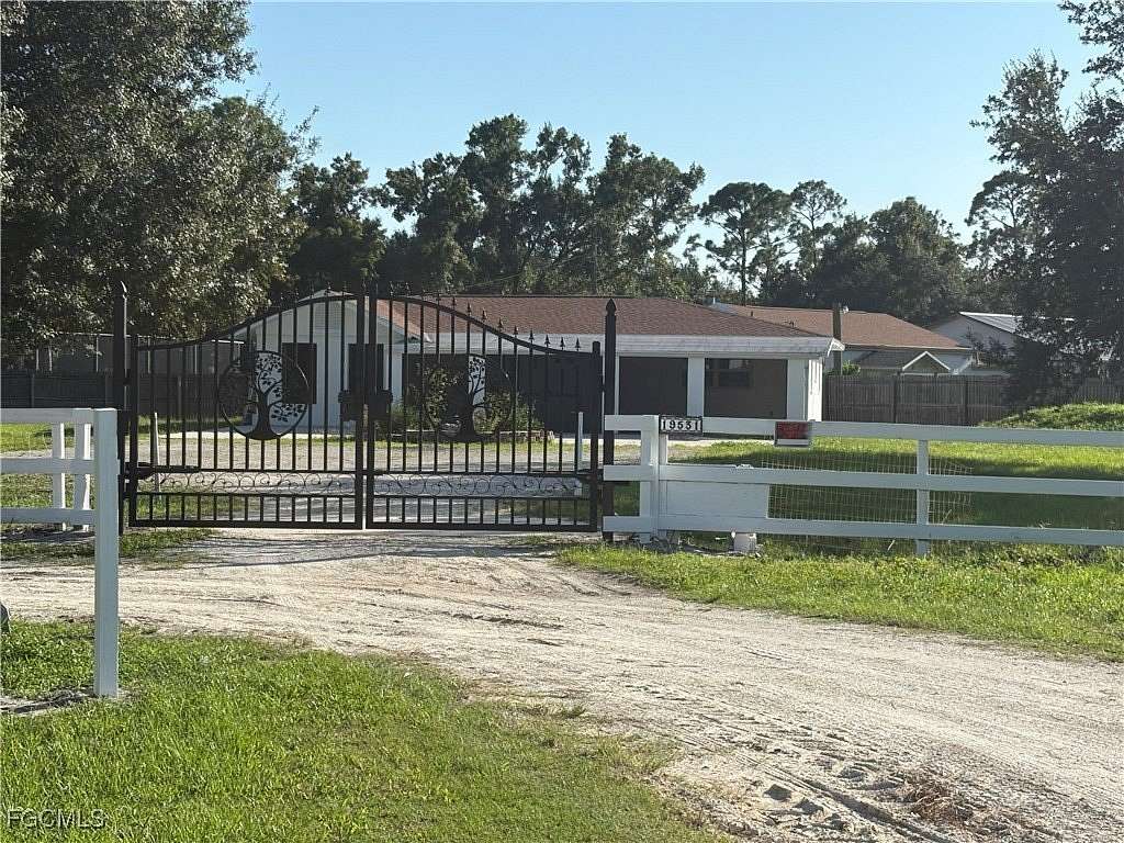 9 Acres of Land with Home for Sale in North Fort Myers, Florida