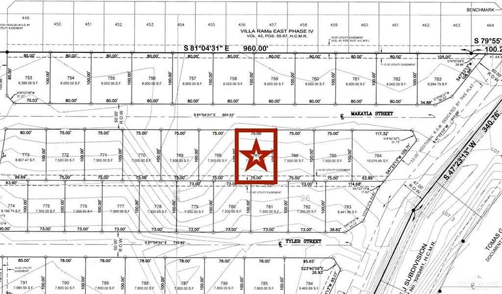 0.17 Acres of Residential Land for Sale in Palmview, Texas