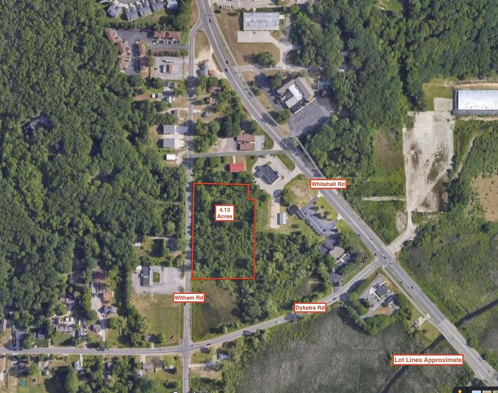 4.13 Acres of Commercial Land for Sale in Muskegon, Michigan