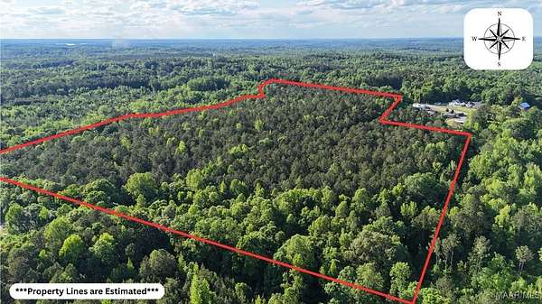 38 Acres of Recreational Land for Sale in Dadeville, Alabama