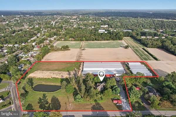 9 Acres of Land with Home for Sale in Vineland, New Jersey