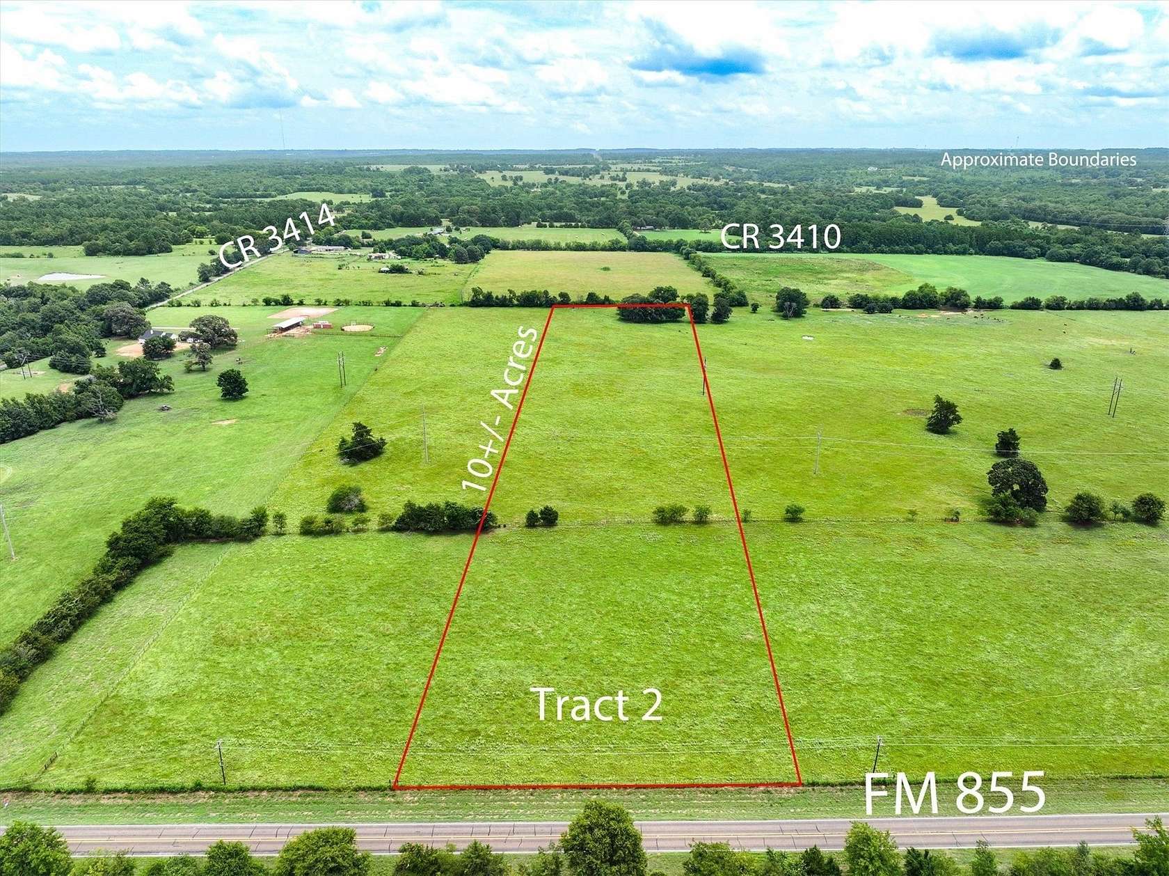 10 Acres of Residential Land for Sale in Jacksonville, Texas
