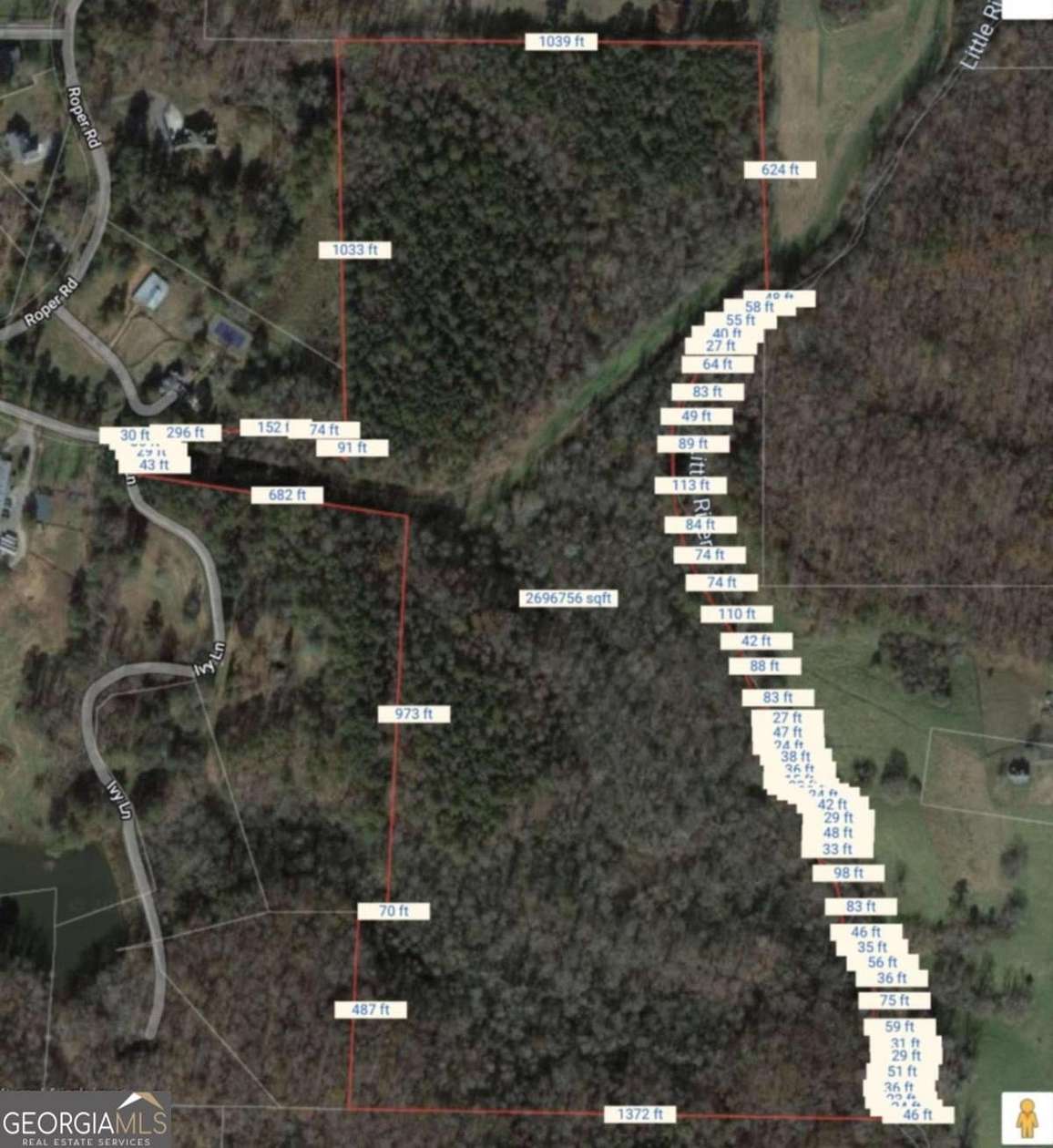 61.3 Acres of Agricultural Land for Sale in Canton, Georgia