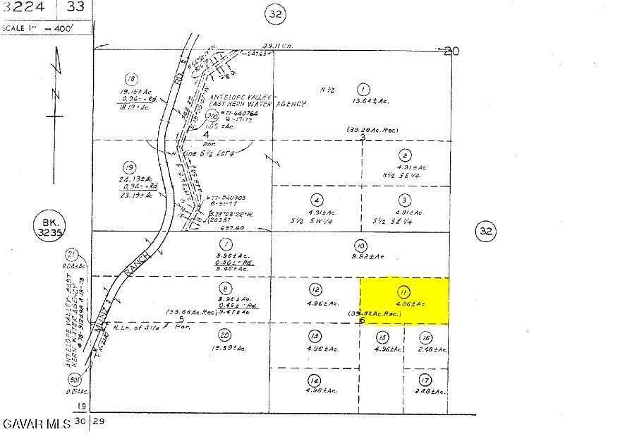 5 Acres of Land for Sale in Leona Valley, California