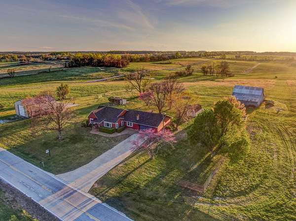 10 Acres of Land with Home for Sale in Ash Grove, Missouri