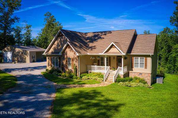 3.4 Acres of Land with Home for Sale in Jamestown, Tennessee