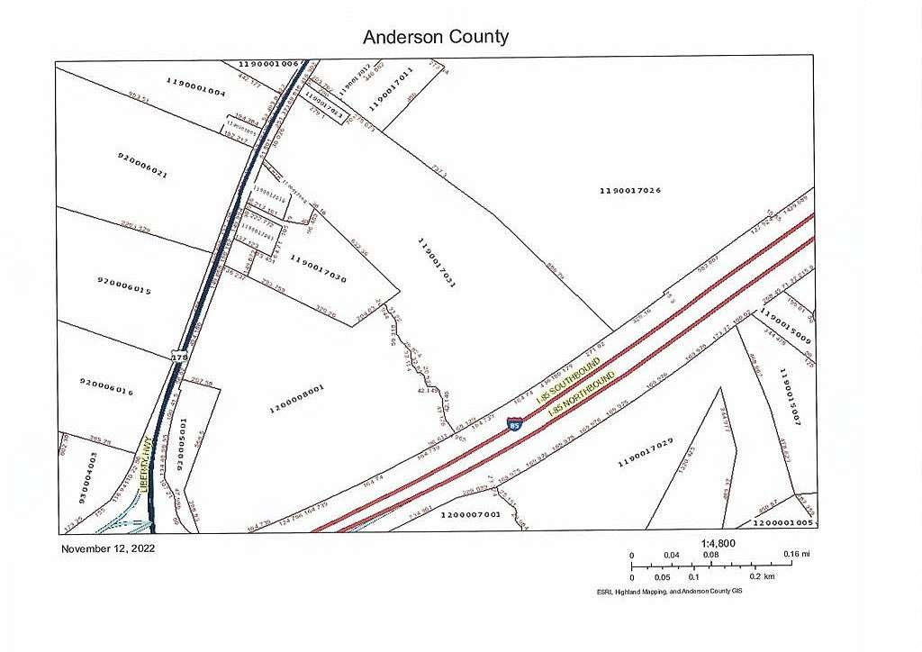 29.9 Acres of Mixed-Use Land for Sale in Anderson, South Carolina